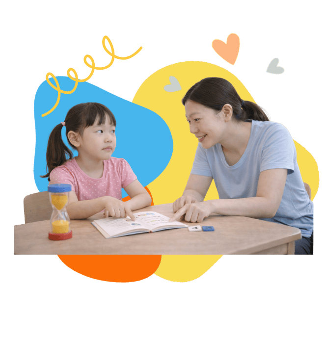 Child and therapist engaging in speech therapy for ADHD and executive functioning skills.