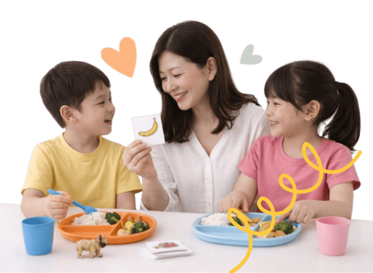 Parent coaching and home strategies for speech development.