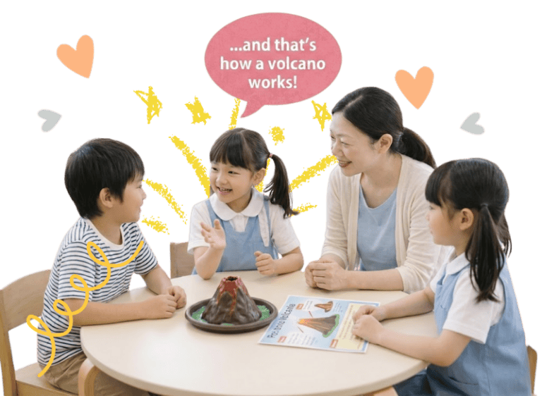 Speech therapy session with school-age children improving language skills.