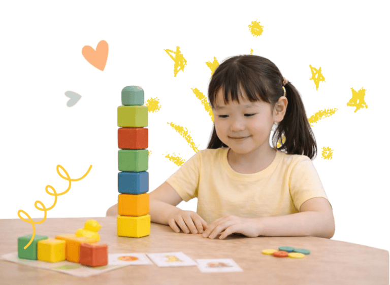 Speech therapy activities for children with autism.